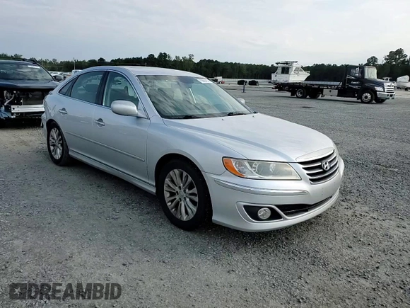 2011 Hyundai Azera GLS with VIN KMHFC4DDXBA552197, listed as a Copart auction lot 72680484 with 105,120 mi miles and Salvage title. Bid and sale history available at DreamBid. Image 10.