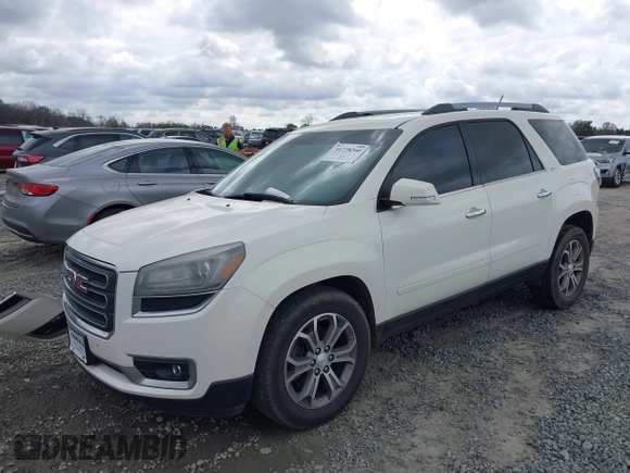 2014 GMC Acadia SLT with VIN 1GKKRRKD4EJ160665, listed as a IAAI auction lot 41778260 with 165,400 mi miles and . Bid and sale history available at carsss.com. Image 17.