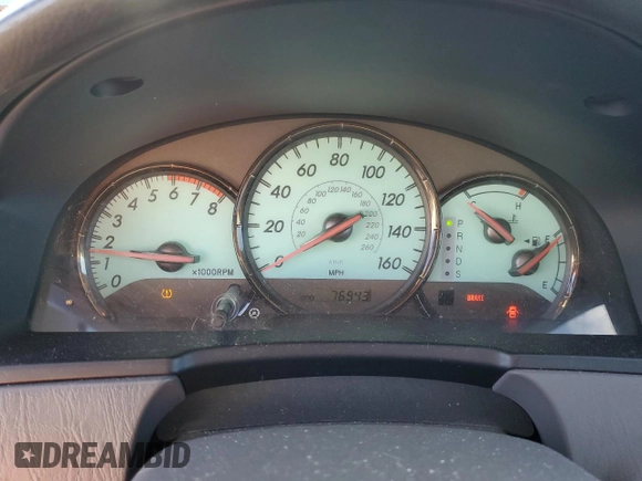 2005 Toyota Solara SE with VIN 4T1CA38P05U057811, listed as a Copart auction lot 45773605 with 76,943 mi miles and Salvage Title. Bid and sale history available at carsss.com. Image 9.
