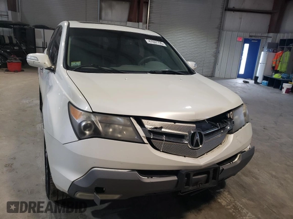 2009 Acura MDX with VIN 2HNYD28249H524070, listed as a Copart auction lot 55062955 with 193,049 mi miles and Non Repairable. Bid and sale history available at carsss.com. Image 5.