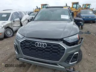 2023 Audi Q5 S line Premium with VIN WA1GAAFY3P2043285, listed as a IAAI auction lot 42414217 with 41,394 mi miles and . Bid and sale history available at DreamBid. Image 12.
