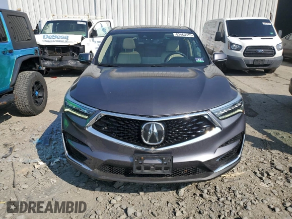 2019 Acura RDX with VIN 5J8TC2H39KL017901, listed as a Copart auction lot 62460915 with 68,103 mi miles and Salvage title. Bid and sale history available at DreamBid. Image 5.