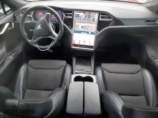 2017 Tesla Model S 100D with VIN 5YJSA1E26HF209598, listed as a Copart auction lot 52162885 with 149,384 mi miles and Salvage Title. Bid and sale history available at carsss.com. Image 8.