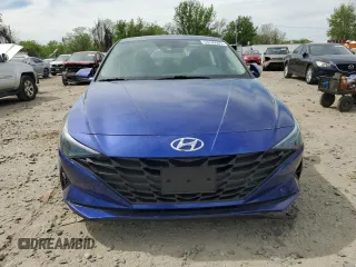 2023 Hyundai Elantra SE with VIN 5NPLL4AG5PH119523, listed as a Copart auction lot 53749925 with 17,459 mi miles and Salvage title. Bid and sale history available at DreamBid. Image 5.