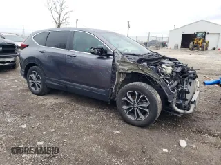 2020 Honda CR-V EX with VIN 5J6RW2H5XLL045168, listed as a Copart auction lot 47602645 with 101,791 mi miles and Salvage Title. Bid and sale history available at carsss.com. Image 4.