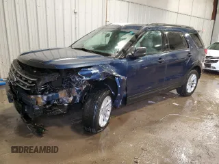 2017 Ford Explorer with VIN 1FM5K8B89HGA99496, listed as a Copart auction lot 43868005 with Not Provided miles and Non Repairable. Bid and sale history available at carsss.com. Image 1.