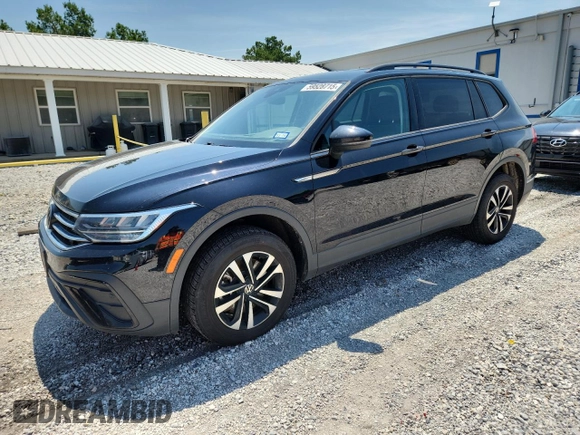 2022 Volkswagen Tiguan S с VIN 3VV1B7AX6NM072460, выставлен на аукционе Copart как лот 59528715 с пробегом 55 380 миль миль и Списание • Salvage title. История ставок и продаж доступна на DreamBid. Изображение 1.