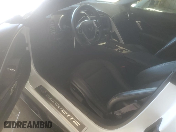 2017 Chevrolet Corvette Grand Sport 2LT with VIN 1G1YY2D77H5101557, listed as a Copart auction lot 82720374 with 8,735 mi miles and Salvage Title. Bid and sale history available at carsss.com. Image 8.