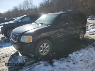 2005 GMC Envoy SLE with VIN 1GKDT13S652103368, listed as a Copart auction lot 44409075 with 97,022 mi miles and Salvage Title. Bid and sale history available at carsss.com. Image 1.