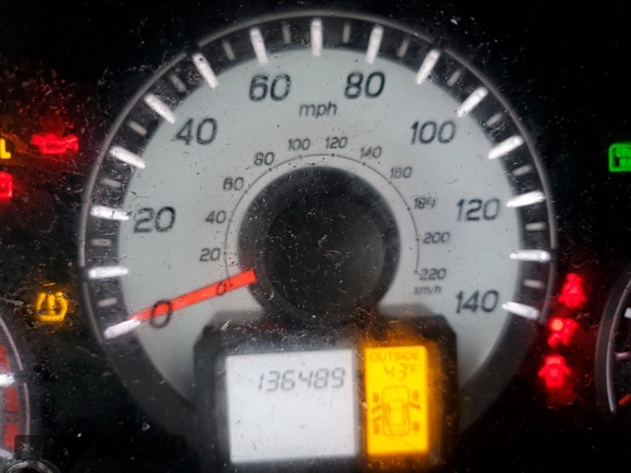 2014 Honda Pilot EX-L with VIN 5FNYF3H58EB022078, listed as a Copart auction lot 84712544 with 136,489 mi miles and Salvage Title. Bid and sale history available at carsss.com. Image 9.