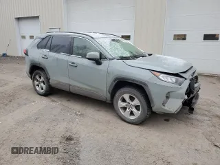 2020 Toyota RAV4 XLE with VIN JTMP1RFV4LD048990, listed as a Copart auction lot 85850564 with 122,230 mi miles and Salvage Title. Bid and sale history available at carsss.com. Image 4.