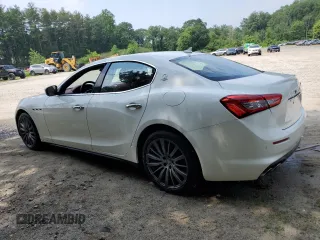 2018 Maserati Ghibli с VIN ZAM57XSA3J1296624, выставлен на аукционе Copart как лот 60810835 с пробегом 62 582 миль миль и Чистый • Clean title. История ставок и продаж доступна на DreamBid. Изображение 2.