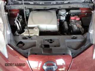 2016 Nissan LEAF S with VIN 1N4BZ0CP1GC311538, listed as a Copart auction lot 52048165 with 75,060 mi miles and Salvage Title. Bid and sale history available at carsss.com. Image 11.