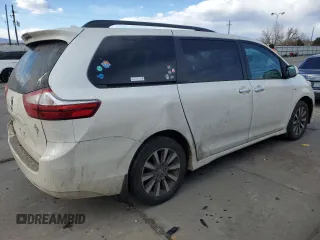 2018 Toyota Sienna XLE with VIN 5TDDZ3DC6JS194688, listed as a Copart auction lot 49656415 with 127,838 mi miles and Salvage Title. Bid and sale history available at carsss.com. Image 3.