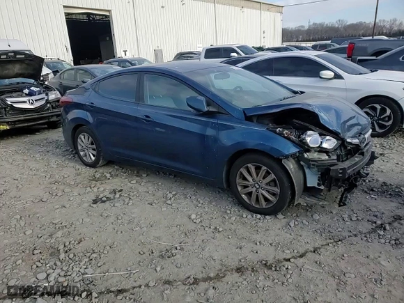 2014 Hyundai Elantra SE with VIN KMHDH4AE7EU117663, listed as a Copart auction lot 87698415 with 240,791 mi miles and Salvage Title. Bid and sale history available at carsss.com. Image 14.