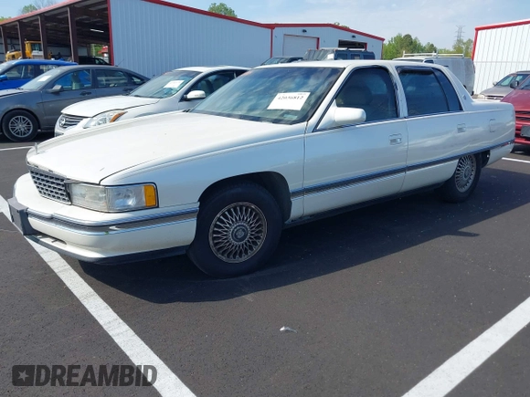 1995 Cadillac DeVille z VIN 1G6KD52BXSU278072, wystawiony jako IAAI lot #42036812 z przebiegiem 149 180 mil mil oraz . Historia ofert i sprzedaży dostępna na DreamBid. Obrazek 2.