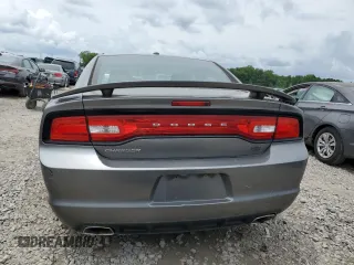 2012 Dodge Charger SXT with VIN 2C3CDXHG0CH287498, listed as a Copart auction lot 64081684 with 0 mi miles and Salvage Title. Bid and sale history available at carsss.com. Image 6.