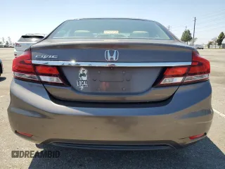 2015 Honda Civic EX z VIN 2HGFB2F83FH524469, wystawiony jako Copart lot #56207075 z przebiegiem 85 678 mil mil oraz Szkoda całkowita • Salvage title. Historia ofert i sprzedaży dostępna na DreamBid. Obrazek 6.