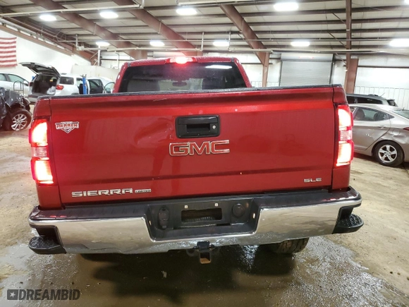 2019 GMC Sierra 1500 Limited SLE with VIN 2GTV2MEC0K1125615, listed as a Copart auction lot 53133435 with 100,670 mi miles and Clean Title. Bid and sale history available at carsss.com. Image 6.
