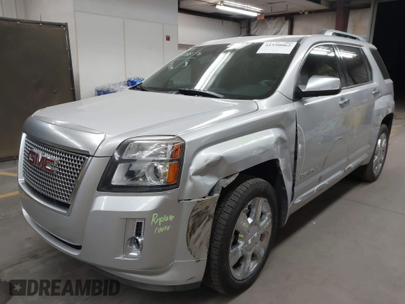 2015 GMC Terrain Denali with VIN 2GKFLUE33F6353946, listed as a IAAI auction lot 41550062 with 79,244 mi miles. Bid and sale history available at carsss.com. Image 2.