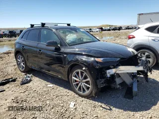 2024 Audi Q5 S line Prestige with VIN WA1F2AFY3R2034081, listed as a Copart auction lot 57884204 with 2,793 mi miles and Salvage Title. Bid and sale history available at carsss.com. Image 4.