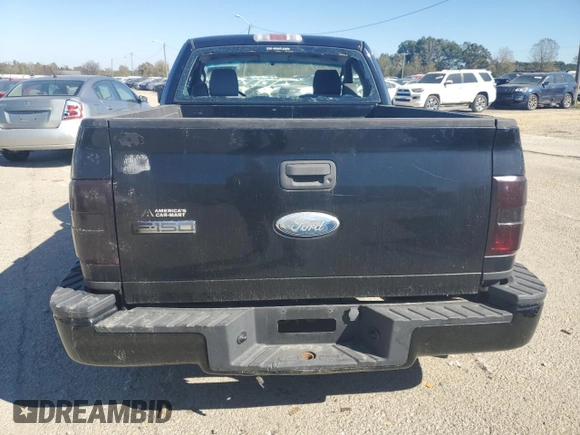 2006 Ford F-150 STX with VIN 1FTRF02216KB75195, listed as a Copart auction lot 76800104 with 171,538 mi miles and Salvage Title. Bid and sale history available at carsss.com. Image 6.