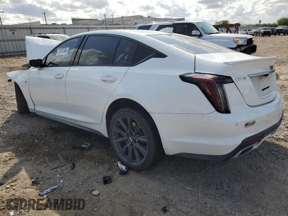 2022 Cadillac CT5 Sport z VIN 1G6DP5RK5N0113709, wystawiony jako Copart lot #78757494 z przebiegiem Nie podano mil oraz Szkoda całkowita • Salvage title. Historia ofert i sprzedaży dostępna na DreamBid. Obrazek 2.