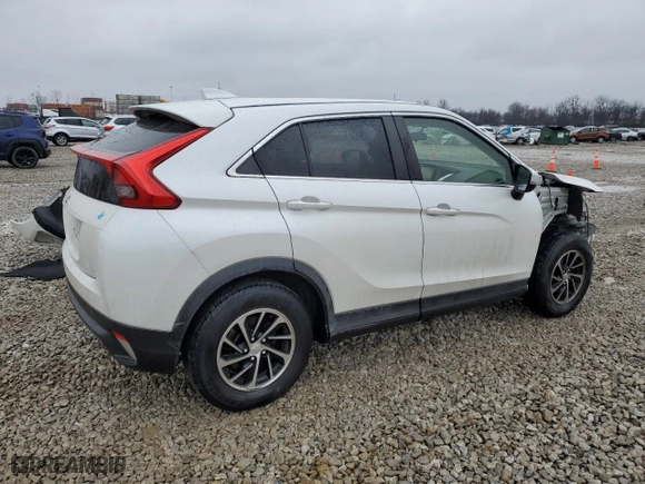 2020 Mitsubishi Eclipse Cross ES with VIN JA4AS3AA8LZ008400, listed as a Copart auction lot 44050325 with 99,366 mi miles and Salvage Title. Bid and sale history available at carsss.com. Image 3.