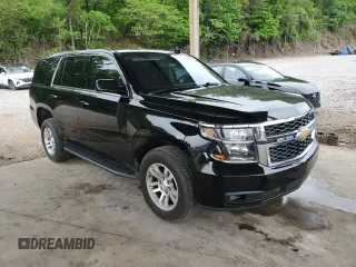 2020 Chevrolet Tahoe Commercial z VIN 1GNSKFKC6LR166558, wystawiony jako Copart lot #54018495 z przebiegiem 80 347 mil mil oraz Czysty tytuł • Clean title. Historia ofert i sprzedaży dostępna na DreamBid. Obrazek 4.