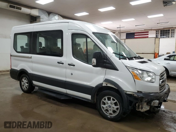 2016 Ford Transit with VIN 1FMZK1CG5GKA40844, listed as a Copart auction lot 62192894 with 137,504 mi miles and Clean Title. Bid and sale history available at DreamBid. Image 4.