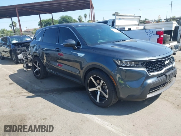 2022 Kia Sorento LX with VIN 5XYRG4LC8NG115947, listed as a IAAI auction lot 42459508 with 49,592 mi miles and . Bid and sale history available at DreamBid. Image 1.