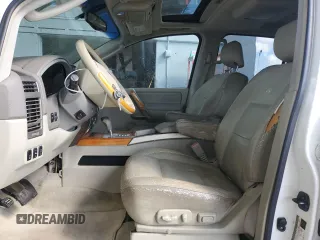 2005 Infiniti QX56 z VIN 5N3AA08CX5N804531, wystawiony jako Copart lot #43847445 z przebiegiem 130 074 mil mil oraz Szkoda całkowita • Salvage title. Historia ofert i sprzedaży dostępna na DreamBid. Obrazek 7.
