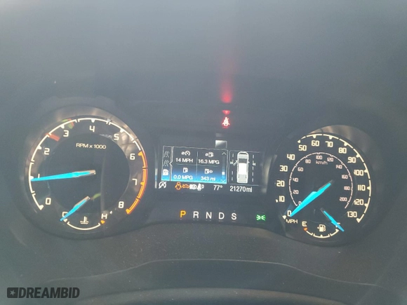 2020 Ford Ranger XL with VIN 1FTER4FH2LLA30894, listed as a Copart auction lot 53882715 with 21,270 mi miles and Salvage Title. Bid and sale history available at carsss.com. Image 9.