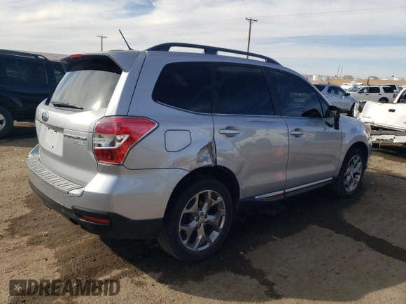 2015 Subaru Forester Touring z VIN JF2SJAUC2FH540784, wystawiony jako Copart lot #47446445 z przebiegiem 231 005 mil mil oraz Szkoda całkowita • Salvage title. Historia ofert i sprzedaży dostępna na DreamBid. Obrazek 3.