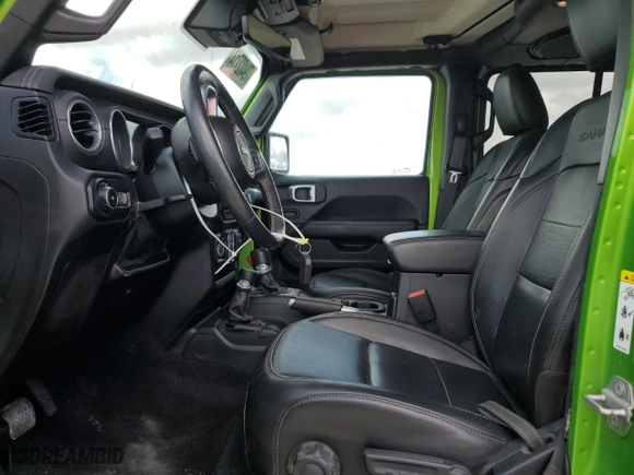 2020 Jeep Wrangler Unlimited Sahara with VIN 1C4HJXEN7LW156146, listed as a Copart auction lot 79402714 with 24,475 mi miles and Clean Title. Bid and sale history available at carsss.com. Image 7.
