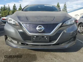 2022 Nissan LEAF SV Plus with VIN 1N4BZ1CV1NC563579, listed as a Copart auction lot 80015834 with 41,751 mi miles and Salvage Title. Bid and sale history available at DreamBid. Image 5.