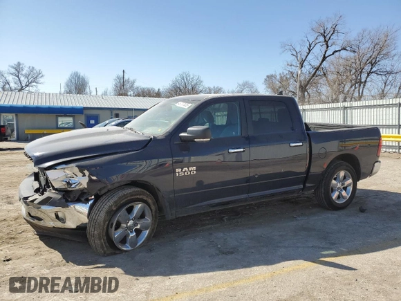 2015 Ram 1500 Big Horn with VIN 1C6RR7LG3FS546486, listed as a Copart auction lot 48737635 with 125,439 mi miles and Salvage title. Bid and sale history available at DreamBid. Image 1.