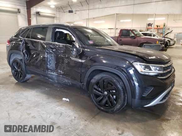 2023 Volkswagen Atlas SE с VIN 1V2HE2CA0PC222288, выставлен на аукционе Copart как лот 57166165 с пробегом 18 142 миль миль и Списание • Salvage title. История ставок и продаж доступна на DreamBid. Изображение 4.