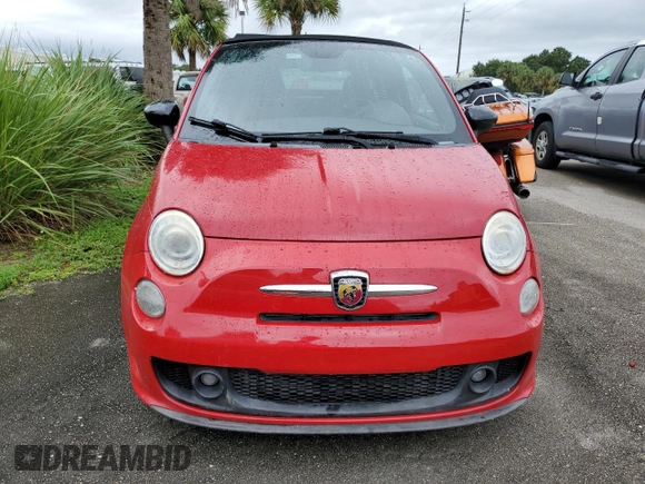 2013 FIAT 500 Abarth with VIN 3C3CFFJH4DT633956, listed as a Copart auction lot 74962744 with Not provided miles and Non repairable. Bid and sale history available at DreamBid. Image 5.