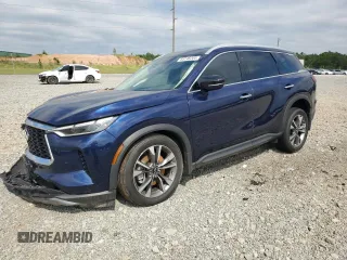 2022 Infiniti QX60 Luxe with VIN 5N1DL1FS2NC339688, listed as a Copart auction lot 68146204 with 16,386 mi miles and Salvage title. Bid and sale history available at DreamBid. Image 1.