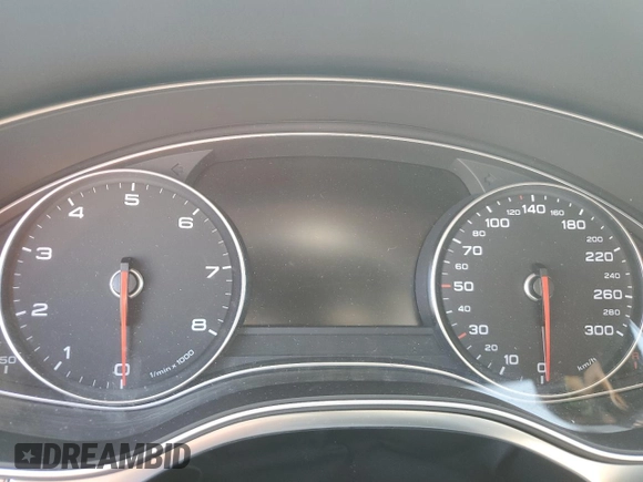 2014 Audi A6 with VIN WAUHGCFC6EN137629, listed as a Copart auction lot 65671144 with Not provided miles and Salvage title. Bid and sale history available at DreamBid. Image 9.