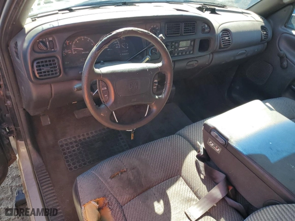 2001 Dodge Ram 1500 with VIN 1B7HC16Z21S719200, listed as a Copart auction lot 75506184 with 163,067 mi miles and Salvage Title. Bid and sale history available at carsss.com. Image 8.