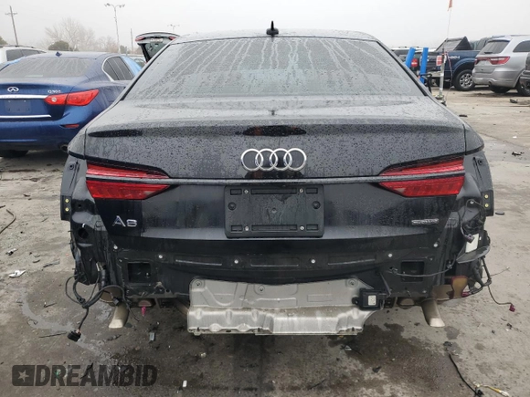2020 Audi A6 Premium Plus with VIN WAUE8AF29LN043494, listed as a Copart auction lot 45600245 with 36,260 mi miles and Salvage Title. Bid and sale history available at carsss.com. Image 6.