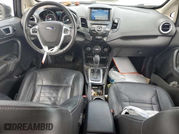 2017 Ford Fiesta Titanium with VIN 3FADP4FJXHM142648, listed as a Copart auction lot 48975125 with 82,042 mi miles and Salvage Title. Bid and sale history available at DreamBid. Image 8.