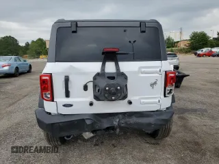 2024 Ford Bronco Big Bend with VIN 1FMDE7BH1RLA78163, listed as a Copart auction lot 59555735 with 15,291 mi miles and Salvage title. Bid and sale history available at DreamBid. Image 6.