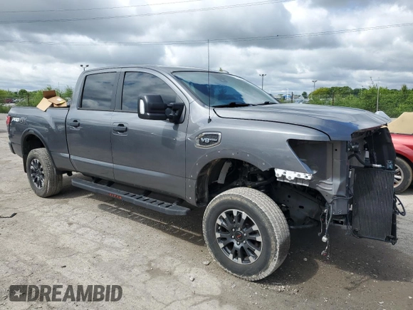 2021 Nissan Titan Pro-4X с VIN 1N6AA1FB7MN512375, выставлен на аукционе Copart как лот 58006765 с пробегом 36 959 миль миль и Списание • Salvage title. История ставок и продаж доступна на DreamBid. Изображение 4.