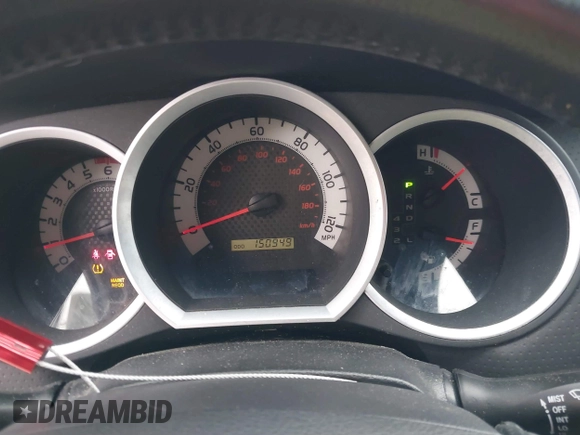 2014 Toyota Tacoma PreRunner with VIN 5TFJU4GN0EX053782, listed as a IAAI auction lot 41412202 with 150,949 mi miles. Bid and sale history available at carsss.com. Image 7.