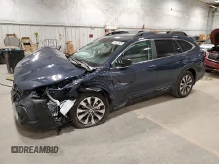2025 Subaru Outback Limited with VIN 4S4BTANC9S3246101, listed as a Copart auction lot 63227525 with 2,634 mi miles and Salvage title. Bid and sale history available at DreamBid. Image 1.