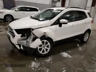 2018 Ford EcoSport SE with VIN MAJ6P1UL3JC172206, listed as a Copart auction lot 51147055 with 66,964 mi miles and Salvage Title. Bid and sale history available at carsss.com. Image 1.