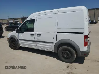 2010 Ford Transit Connect XL with VIN NM0LS7CN2AT024126, listed as a Copart auction lot 52531755 with 166,201 mi miles and Salvage title. Bid and sale history available at DreamBid. Image 2.